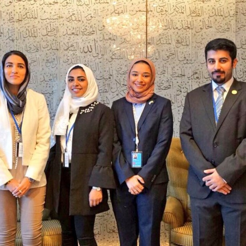 مشاركه السعودية في منتدى الشباب بنيويورك