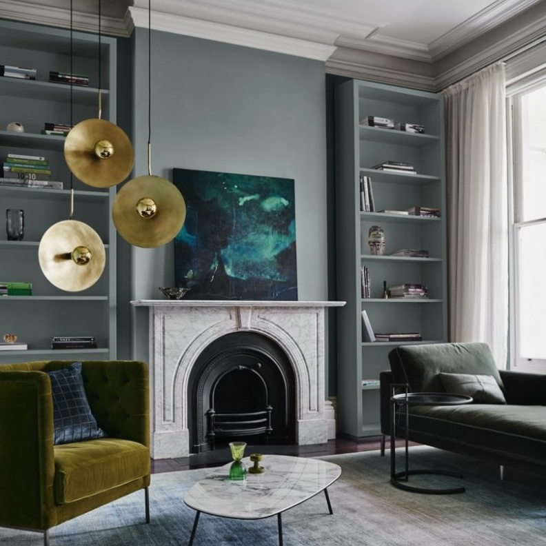 منزل عصري بألوان الباستيل لعام 2018