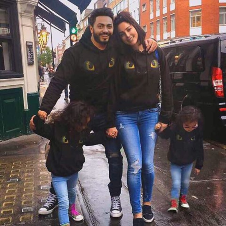 أسرة تامر حسني