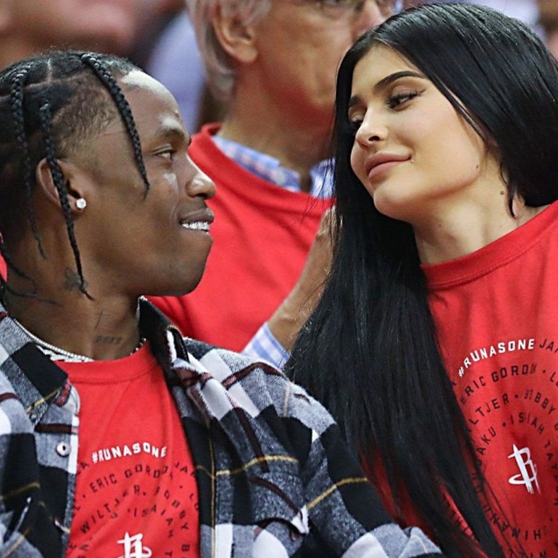 كايلي جينر وترافيس سكوت