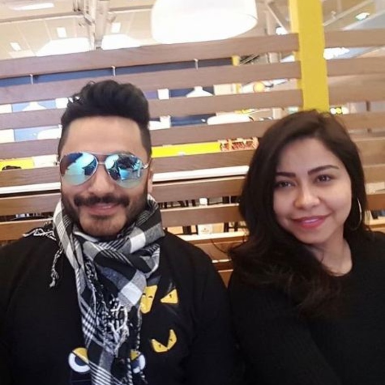 شيرين عبد الوهاب وتامر حسني في السويد