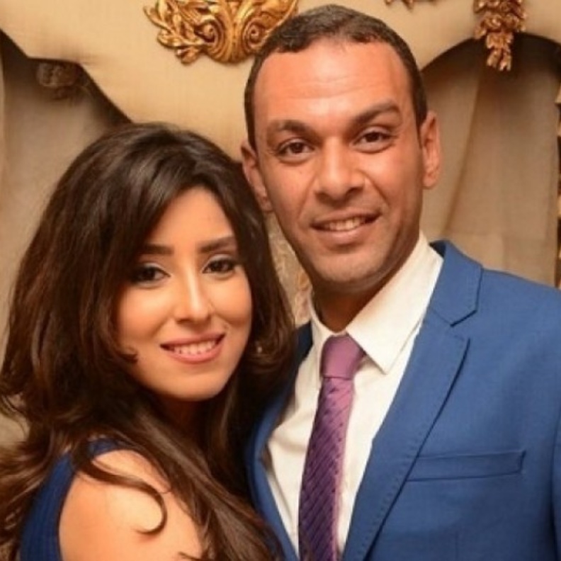 آيتن عامر وزوجها