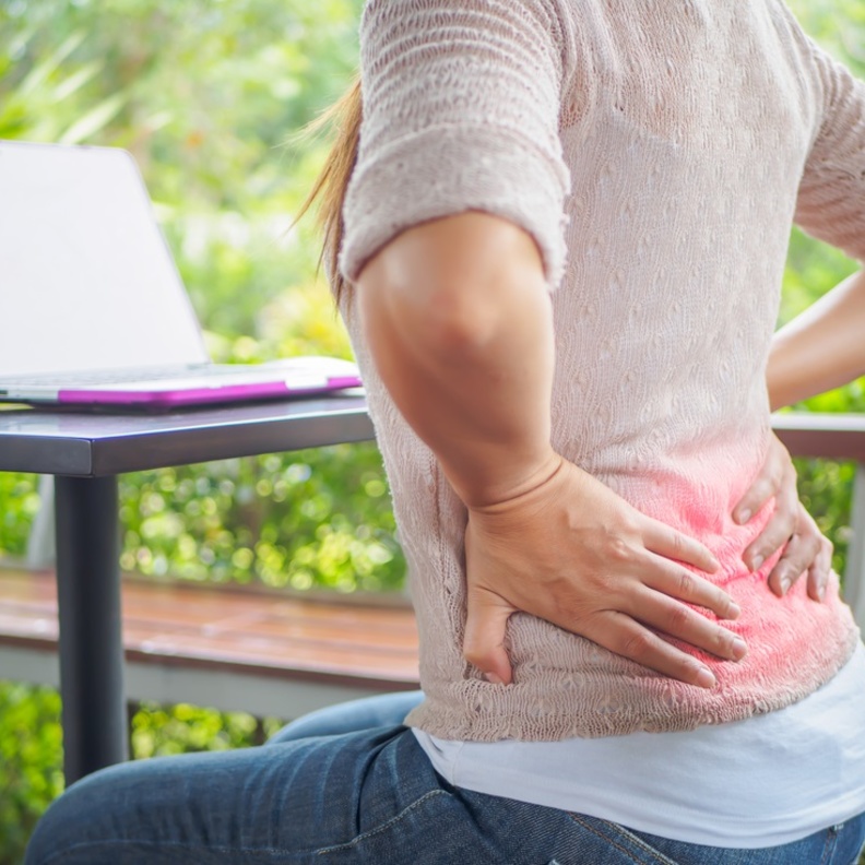 الم اسفل الظهر والورك من اعراض مرض التصلب اللويحي المتعدد