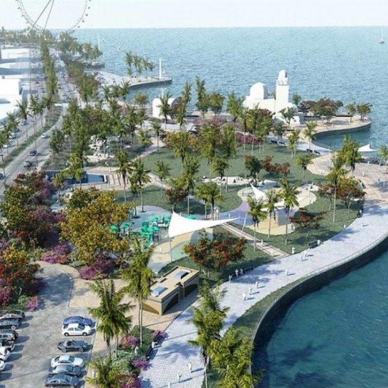  الممشى البحري في جدة