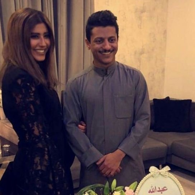 ليلى عبد الله وعبدالله عباس