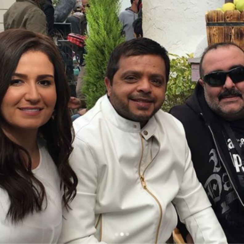 محمد هنيدي وهنا شيحة وسامح عبد العزيز