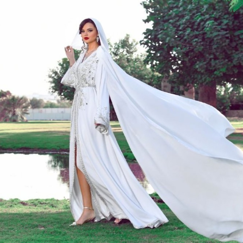 قفطان عروس مميز للمصممة سلمى بنعمر