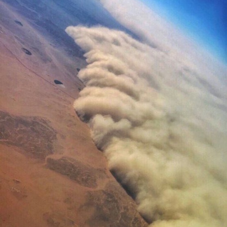 عاصفة وادي الدواسر