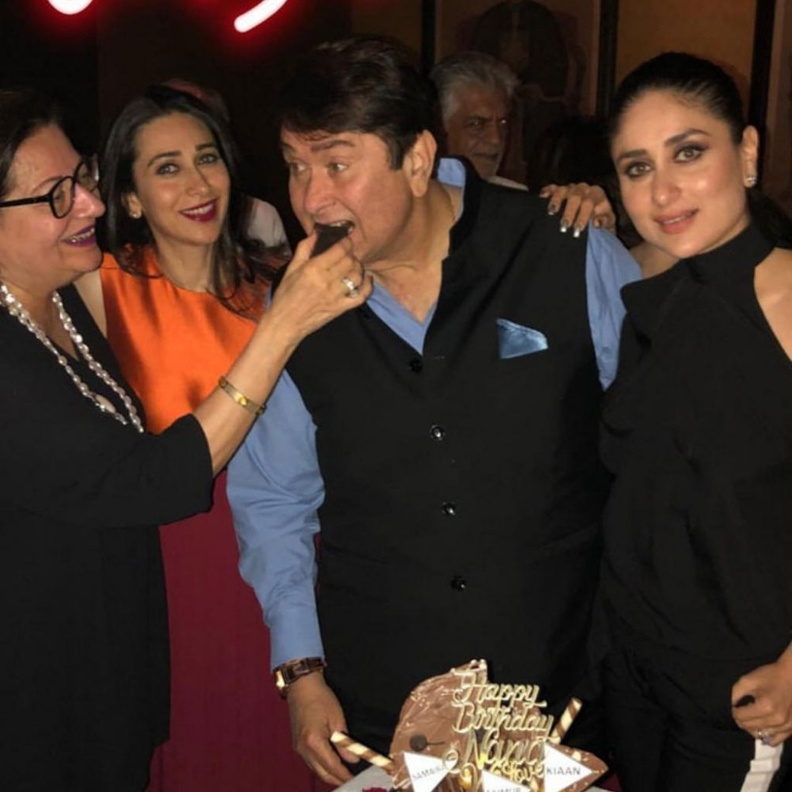 كارينا وكاريشما كابور نظما عيد ميلاد مميز لوالدهما