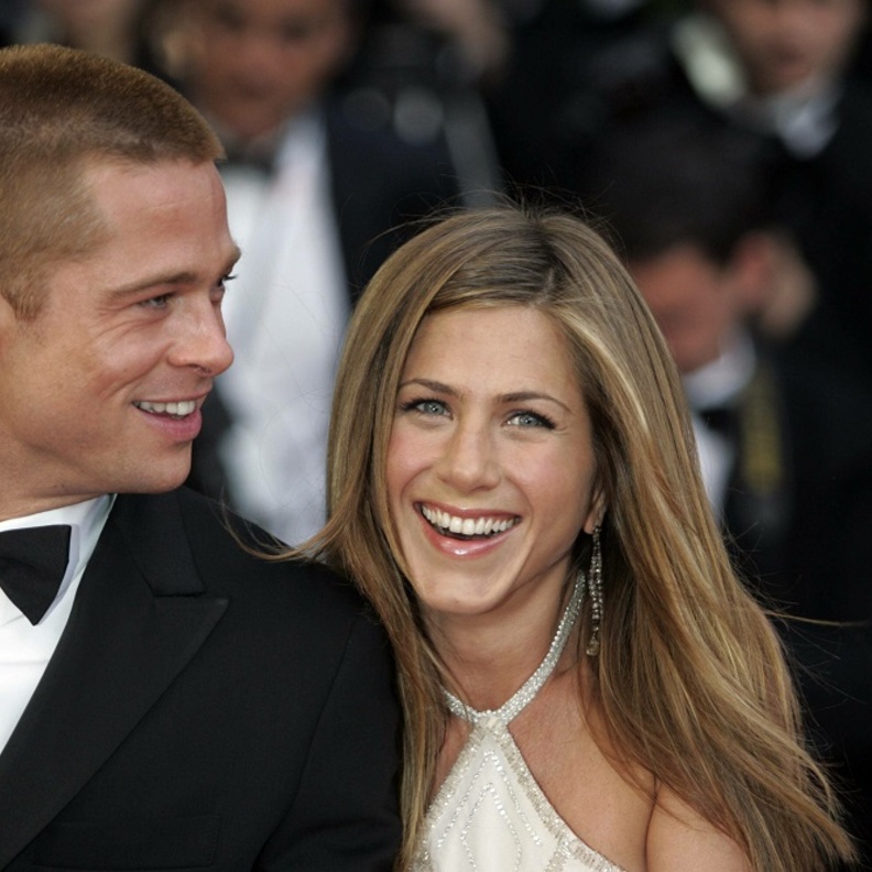 جينيفر أنيستون وبراد بيت