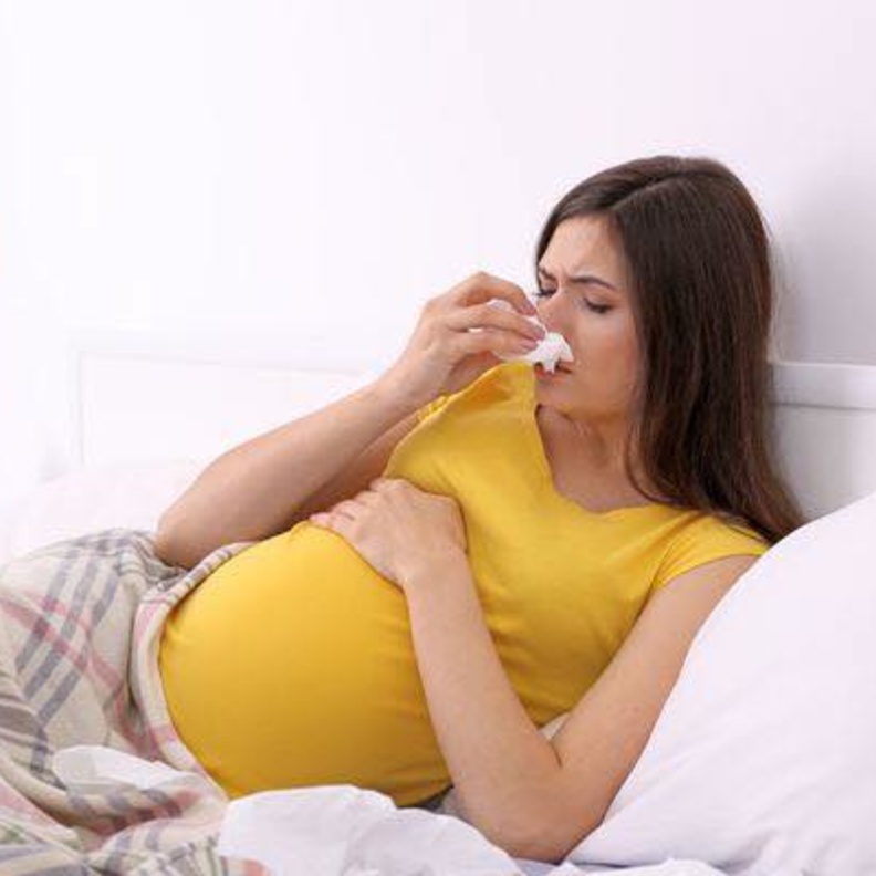 علاج انسداد الانف عند الحامل 
