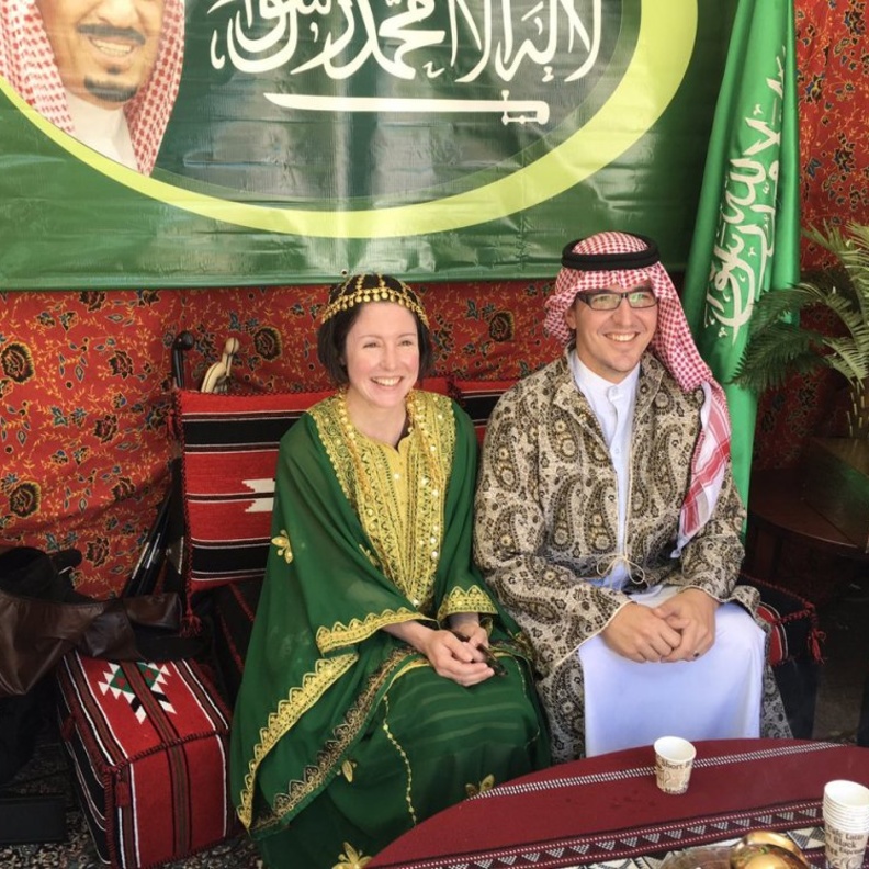 جانب من المعروضات في الفعاليات الثقافية السعودية