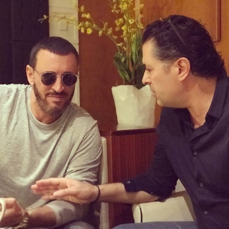 راغب علامة وكاظم الساهر