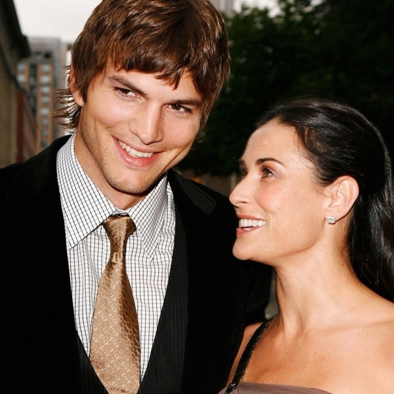 أشتون كوتشر وديمي مور