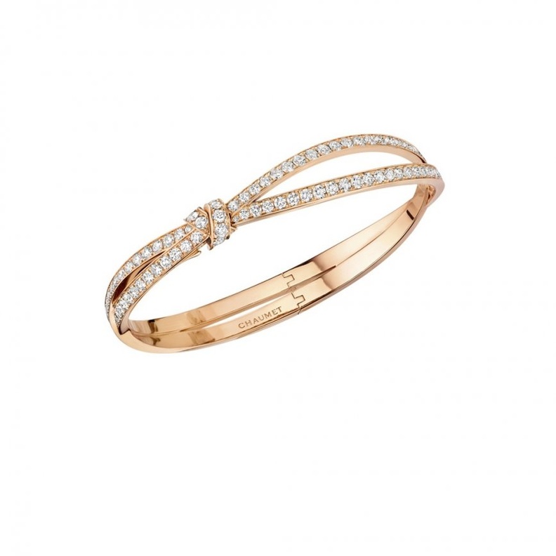 أسوارة فان كليف آند أربلز من الذهب الوردي والماس