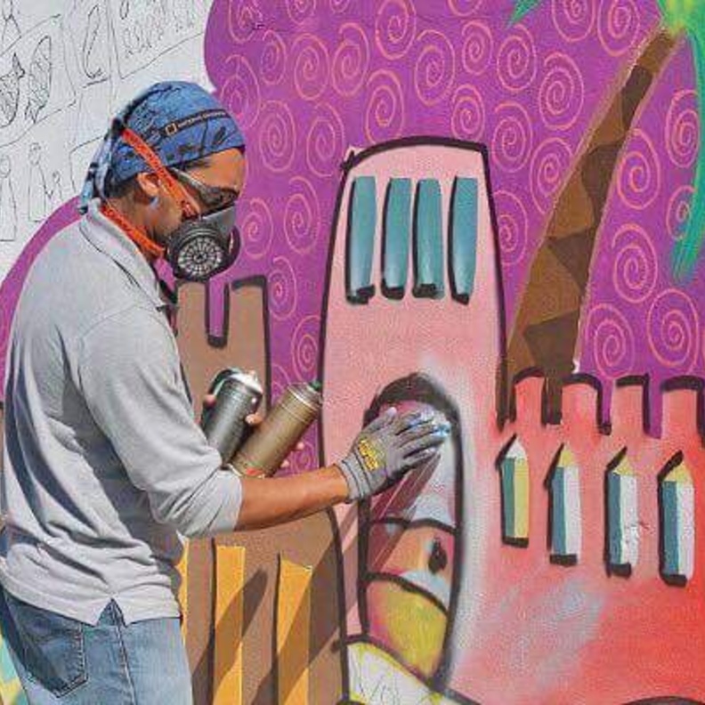 مبادرة ديرتنا ملونة بإبداعات 55 فنان و فنانة في المنطقة الشرقية