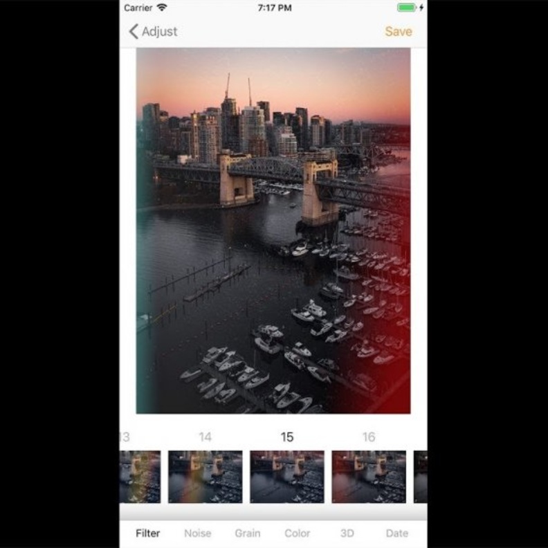 يمنح التطبيق الصور نظرة فنية مميزة و مختلفة
