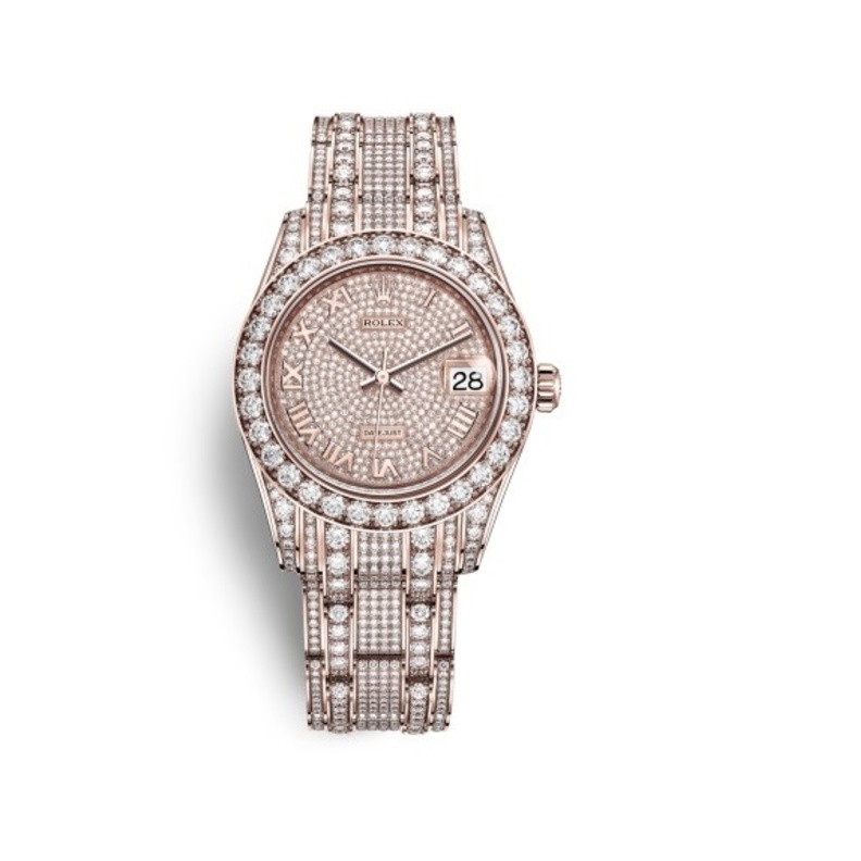 ساعة رولكس ليدي ديت جست 28 من الذهب الأصفر