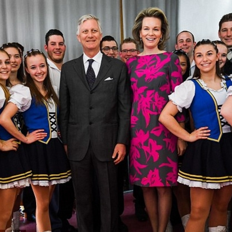 يوم حافل بالمهام للملك فيليب والملكة ماتيلد