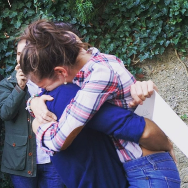 قادير دوغلو  وزوجته