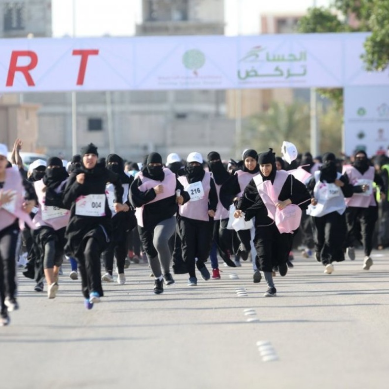 شارك 6000 متسابق في الماراثون