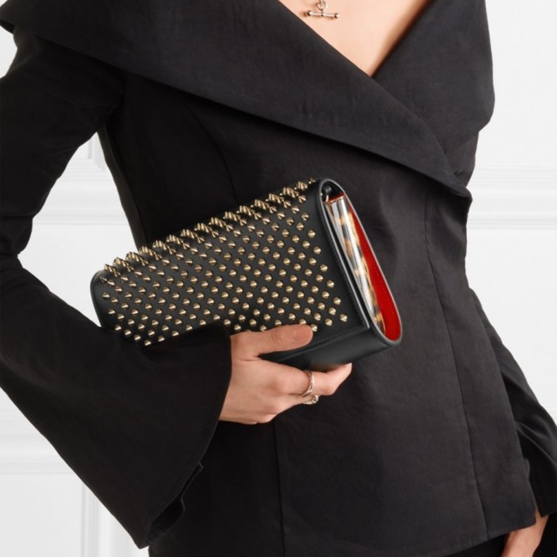 Jimmy Choo حقيبة كلاتش فضية للسهرة من