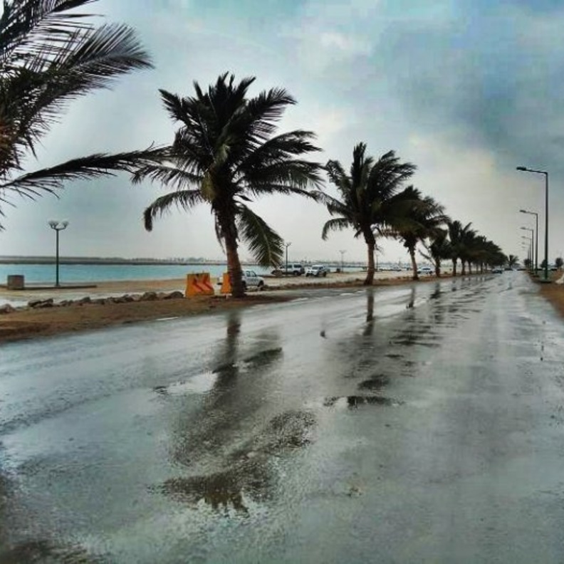 الحصيني من حالة ممطرة على بعض مدن ومحافظات المملكة تستمر حتى الثلاثاء