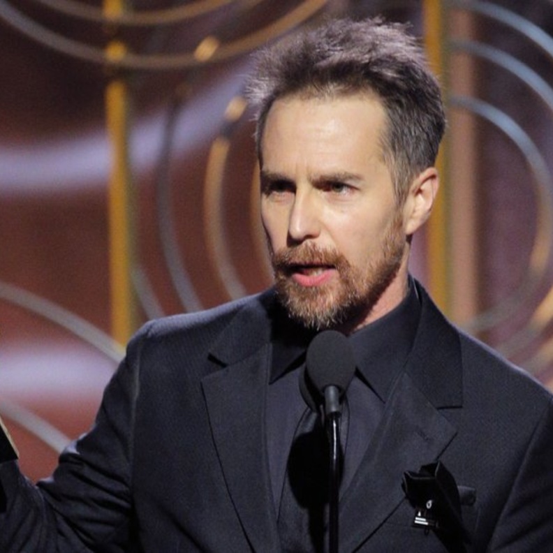 جائزة افضل ممثل مساعد في حفل الاكاديمية اوسكار 2018 "سام روكونيل"