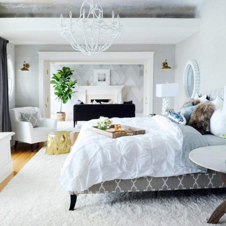 زيني غرفة النوم بالنباتات المميزة