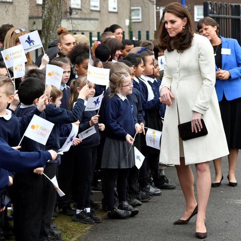 كيت ميدلتون تزور مدرسة ابتدائية في أوكسفورد