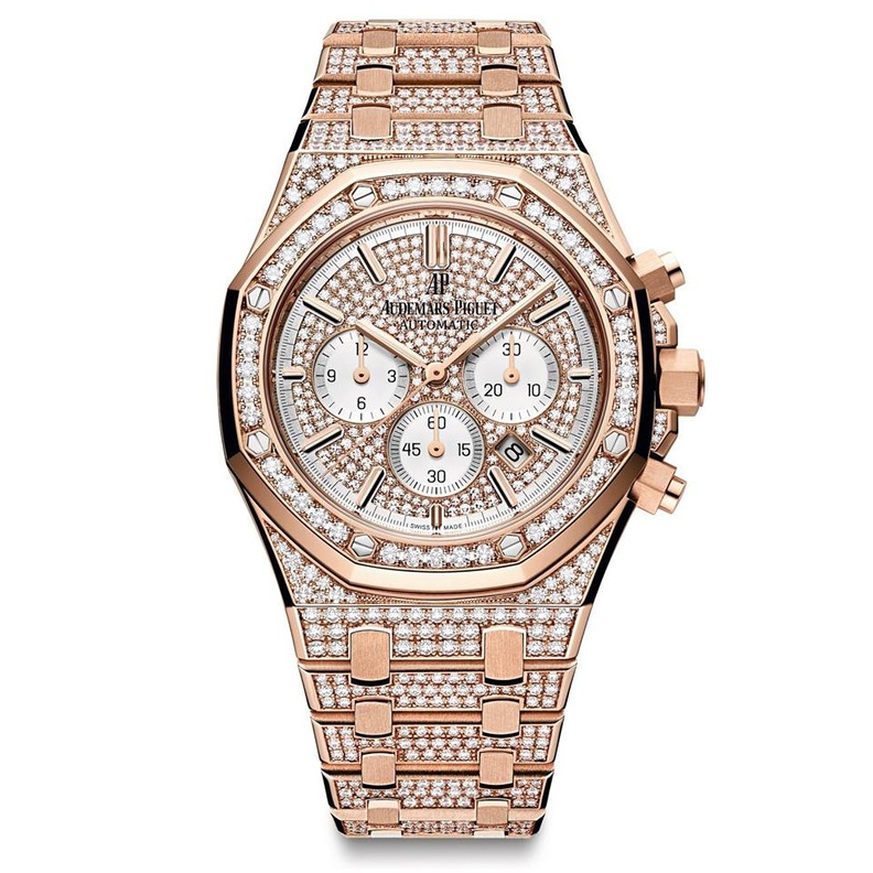 أجمل ساعات أوديمار بيغيه المزينة بالألماس