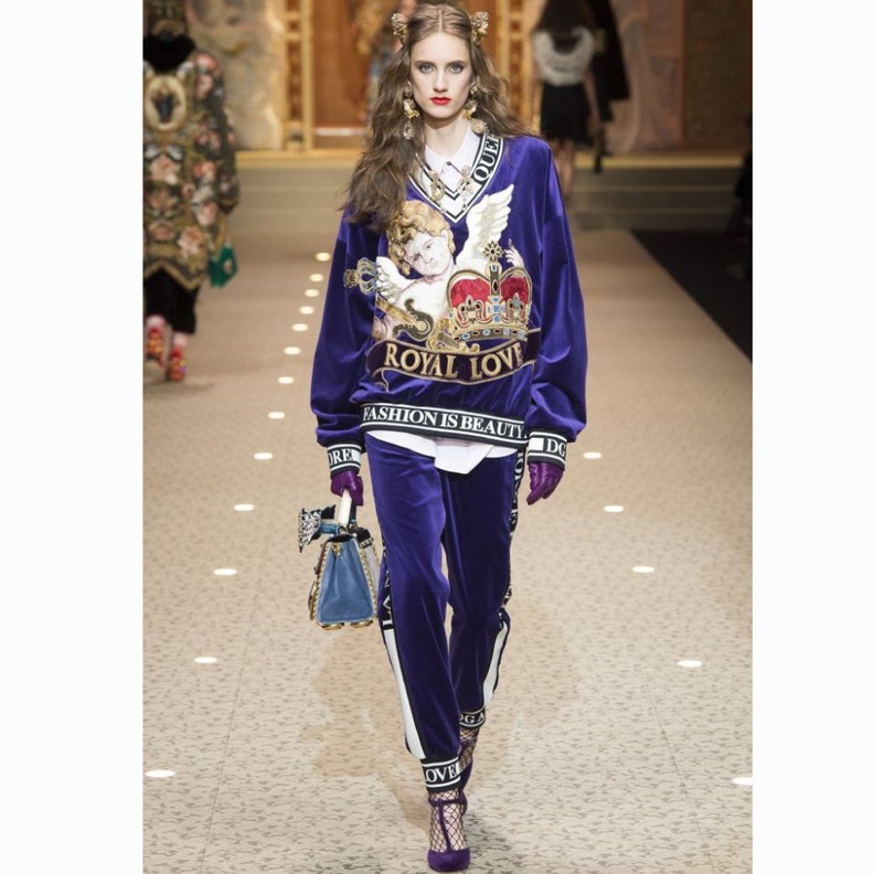 قميص حريري من Dolce & Gabbana