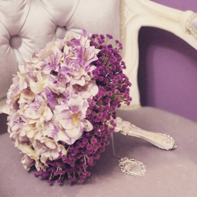 بوكيه ناعمة للعروس المخطوبة