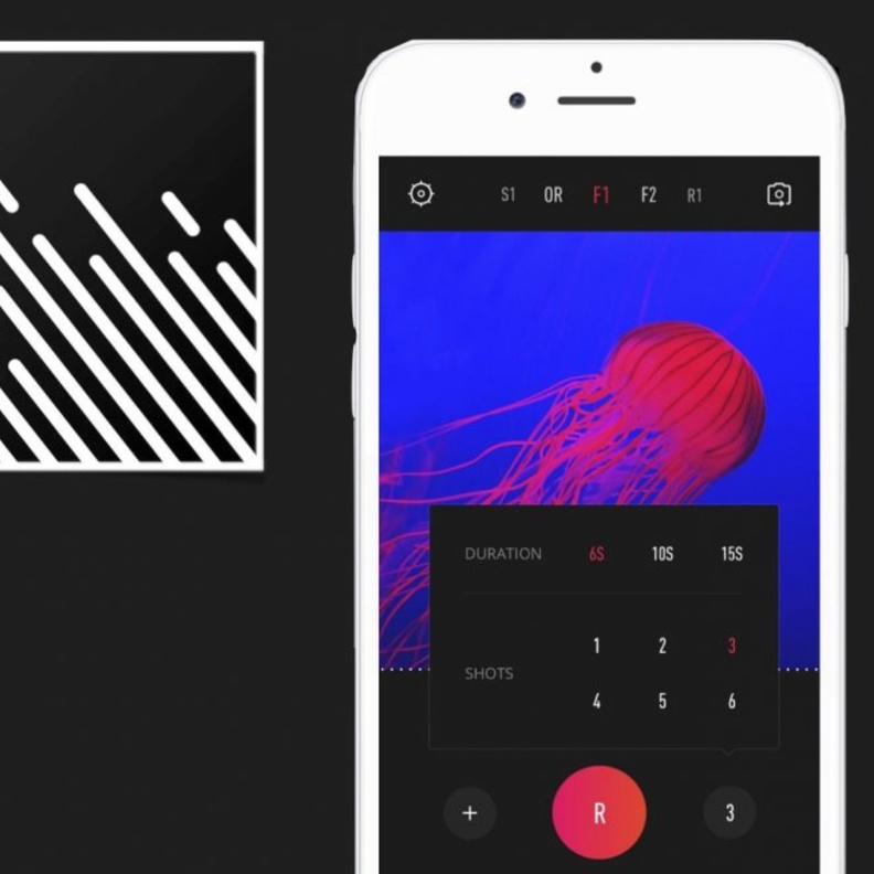 يوفر لك التطبيق تأثيرات سينمائية على الفيديو الذي لا يتعدى الـ60 ثانية