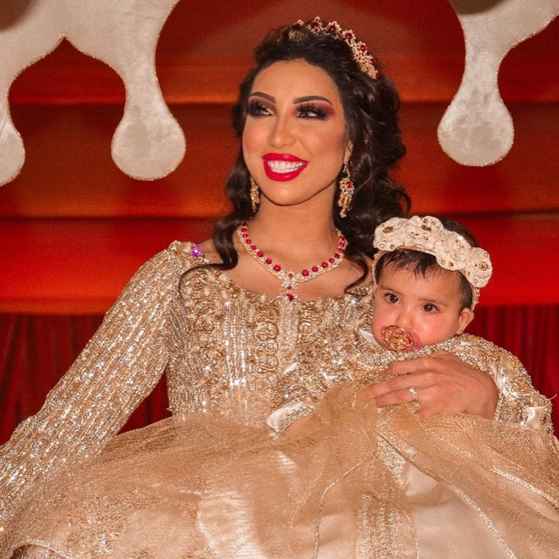 ابنة دنيا بطمة ترقص على اغنية سعد لمجرد