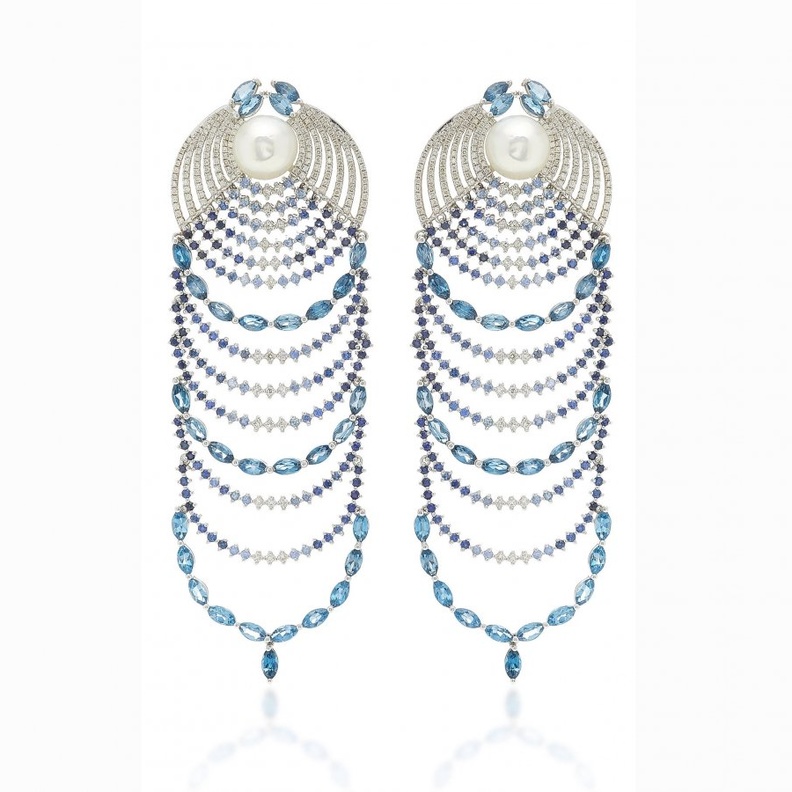 موديلات أقراط عصرية و راقية للسهرات الشبابية 2018