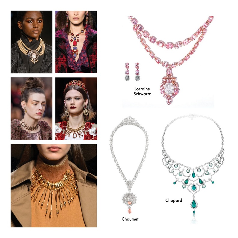 مجوهرات من وحي عروض خريف شتاء 2018-2019 