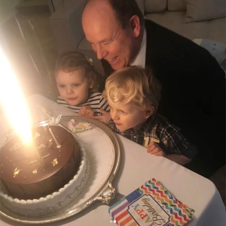 الأميرة تشارلين تنشر صور من حفل عيد ميلاد الأمير ألبرت