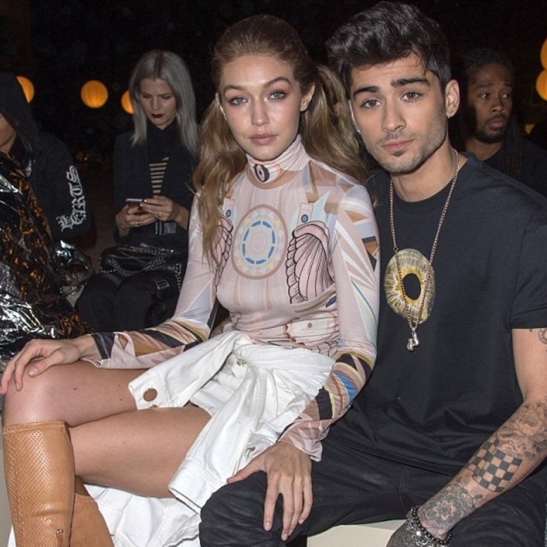 زين مالك وجيجي حديد