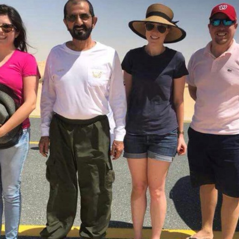 العائلة الأوروبية تشكر حاكم دبي