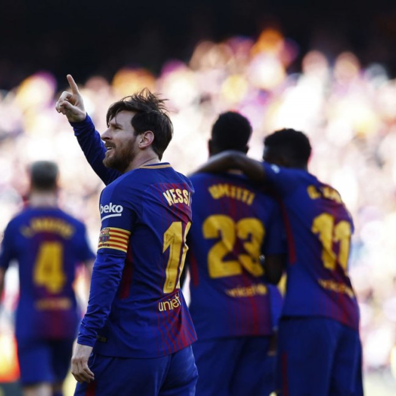 ميسي يتصدر هدافي الليغا