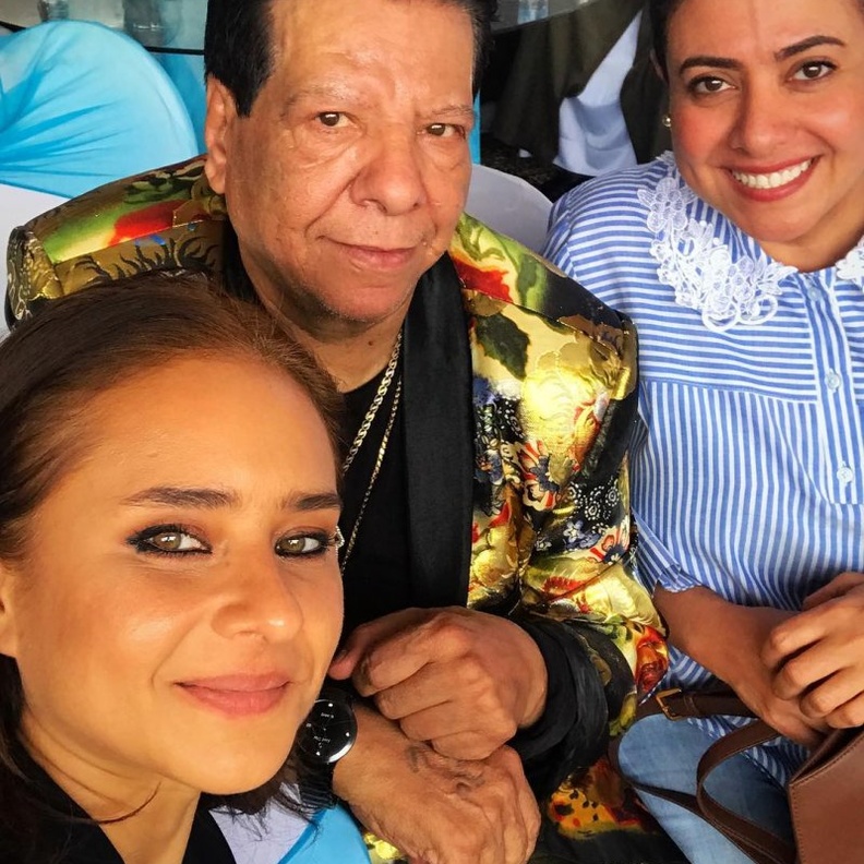 نيللي كريم في احتفالية عيد الأم