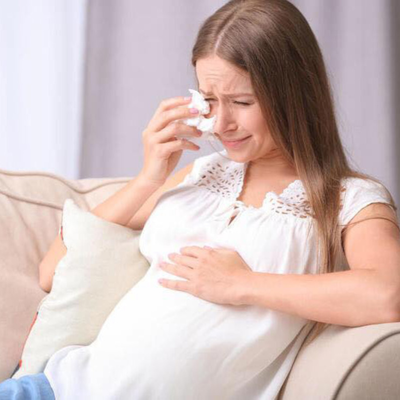 تاثير المشاكل الزوجية على الحامل 