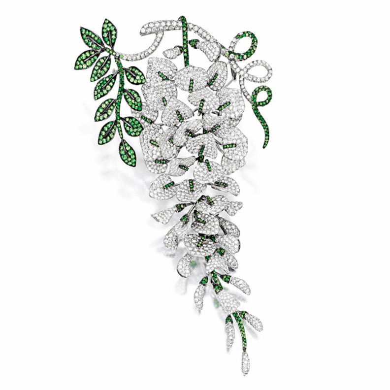 خاتم من الماس وحجر الألكسندريت