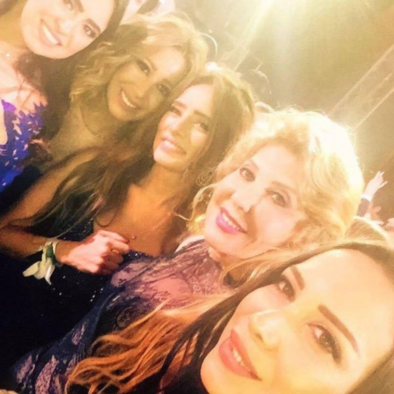 نادية الجندي وزينة وهند رضا ولمى كتكت