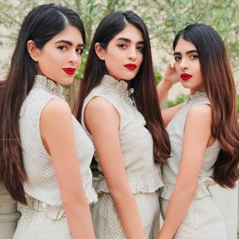 thetripletsss ثلاثة توائم خطفوا انظار المتابعين عبر انستغرام