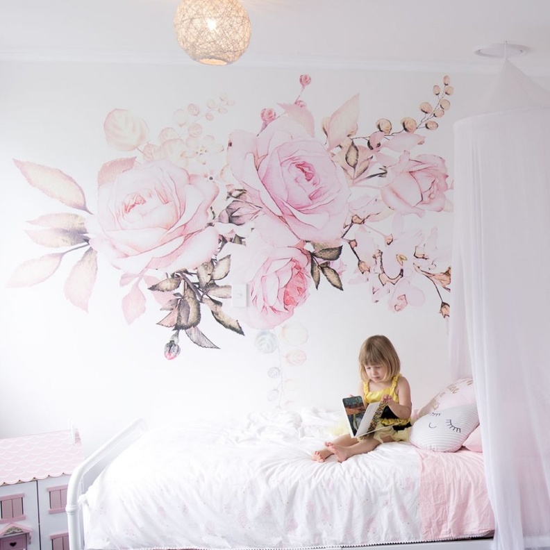 الباستيل اختيار مثالي لديكور غرفة نوم للفتيات