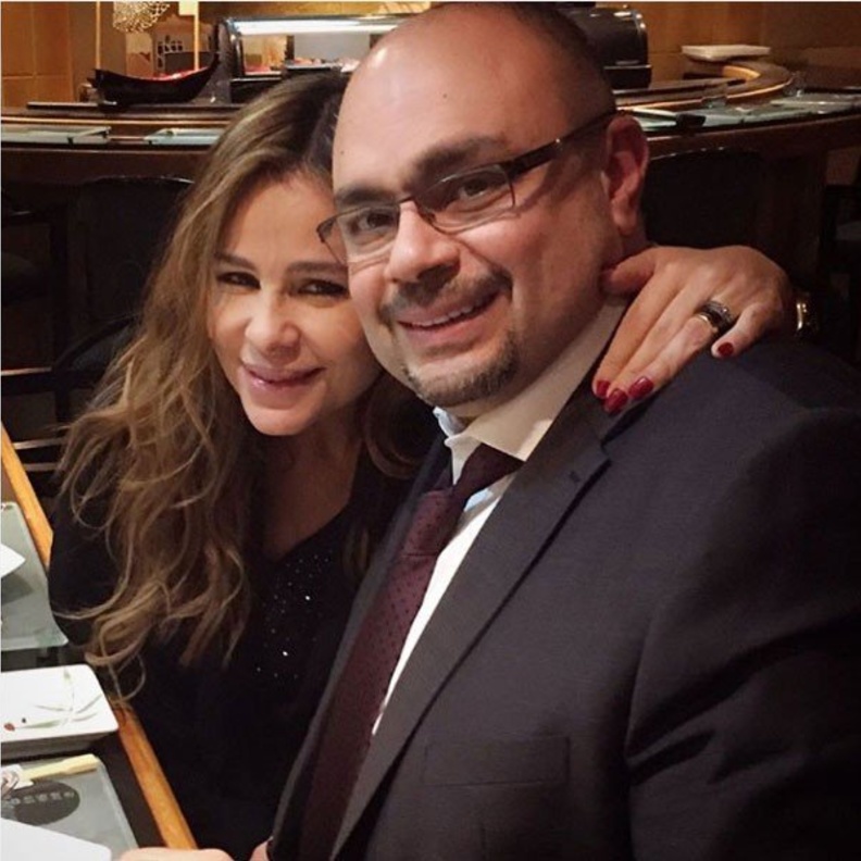 كارول سماحة وزوجها