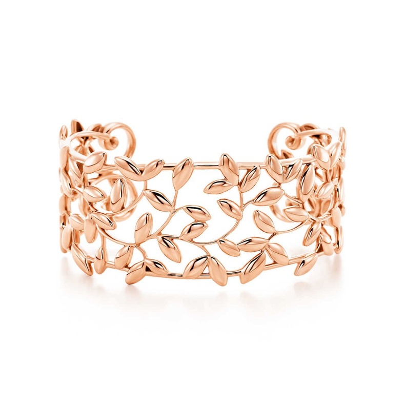 أسوارة تيفاني آند كو من الذهب الوردي والماس