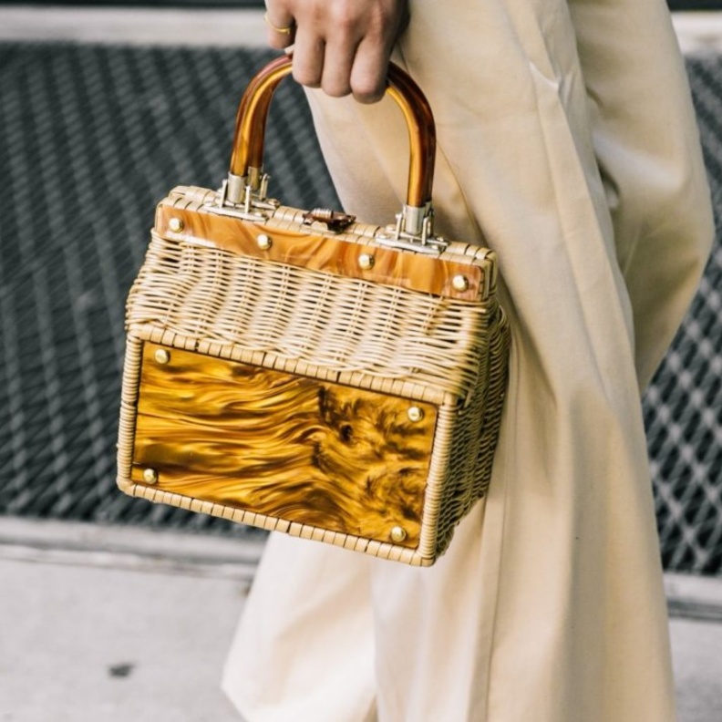 اكسسوارات القش آخر موضة في ربيع2018